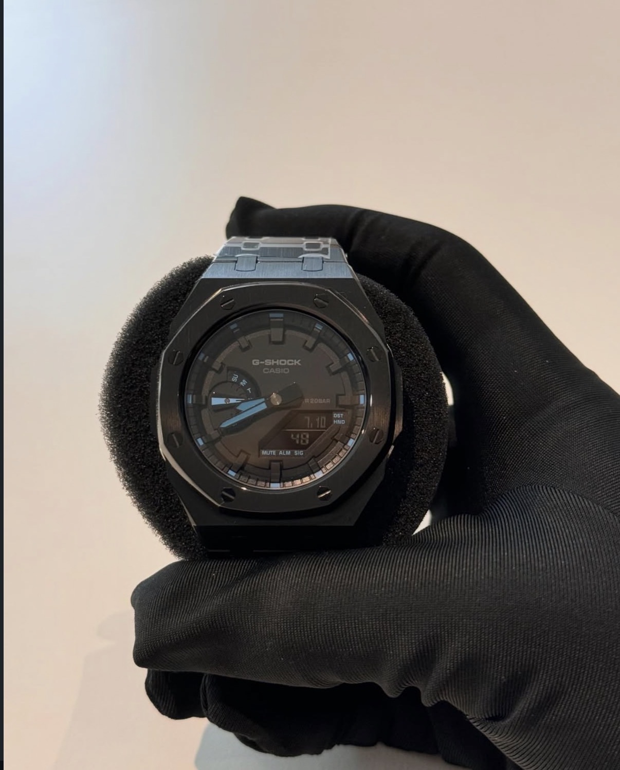 Silver Custom G-Shock